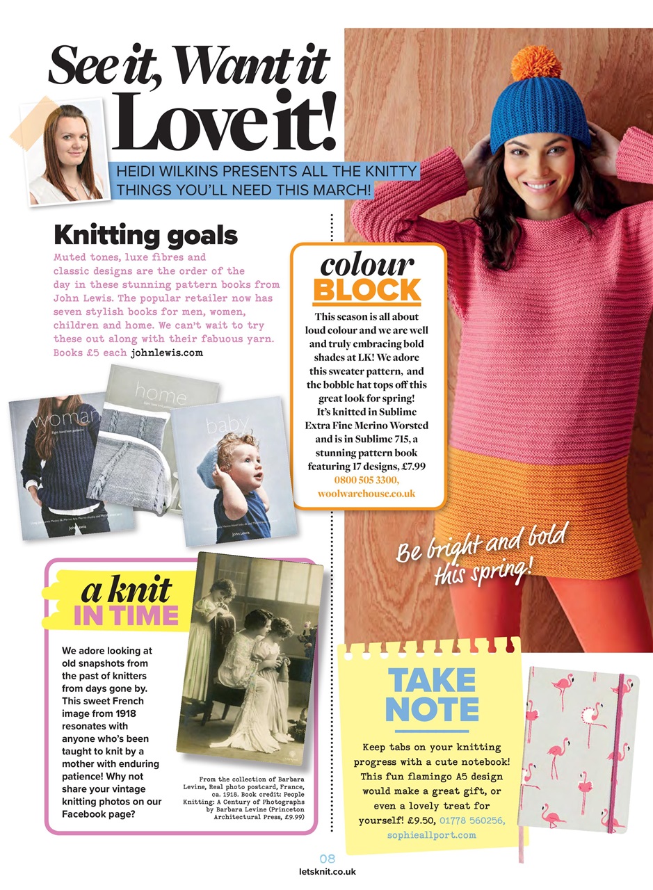 Let's Knit Preview Pages