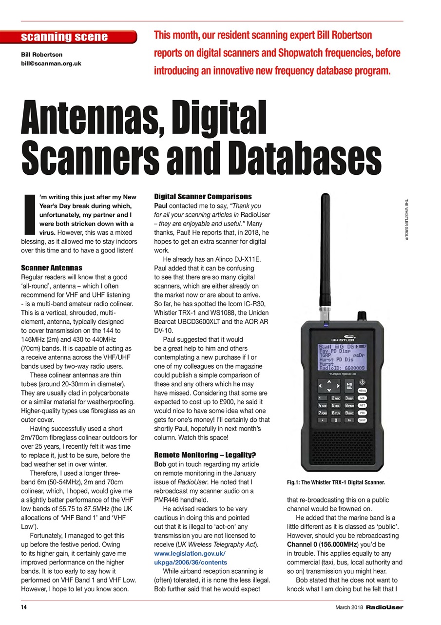 Radio User Preview Pages