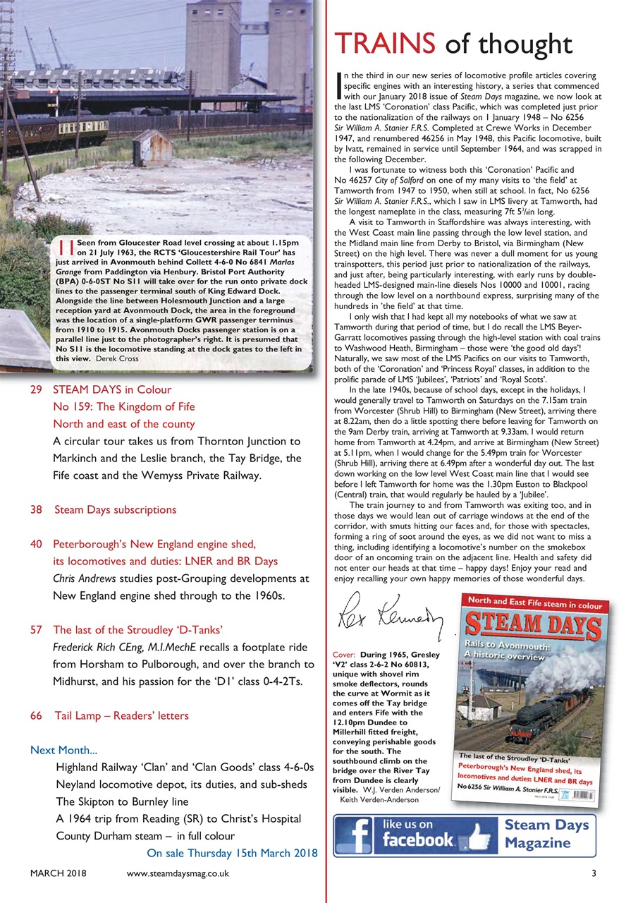 Steam Days Preview Pages