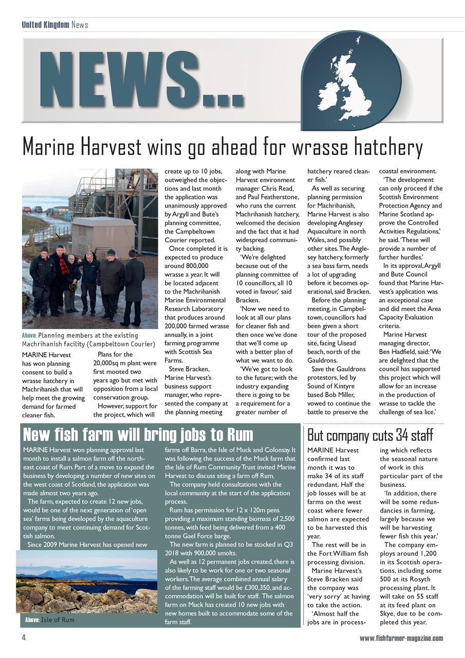 Fish Farmer Magazine Preview Pages