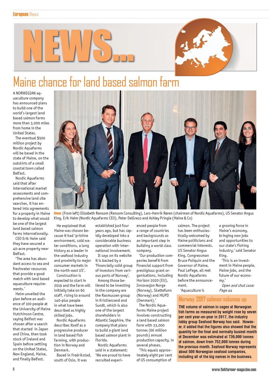 Fish Farmer Magazine Preview Pages