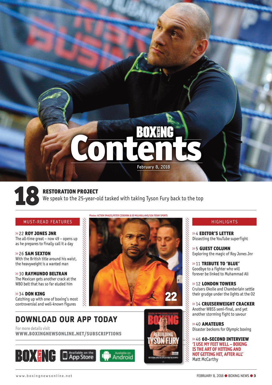 Boxing News Preview Pages