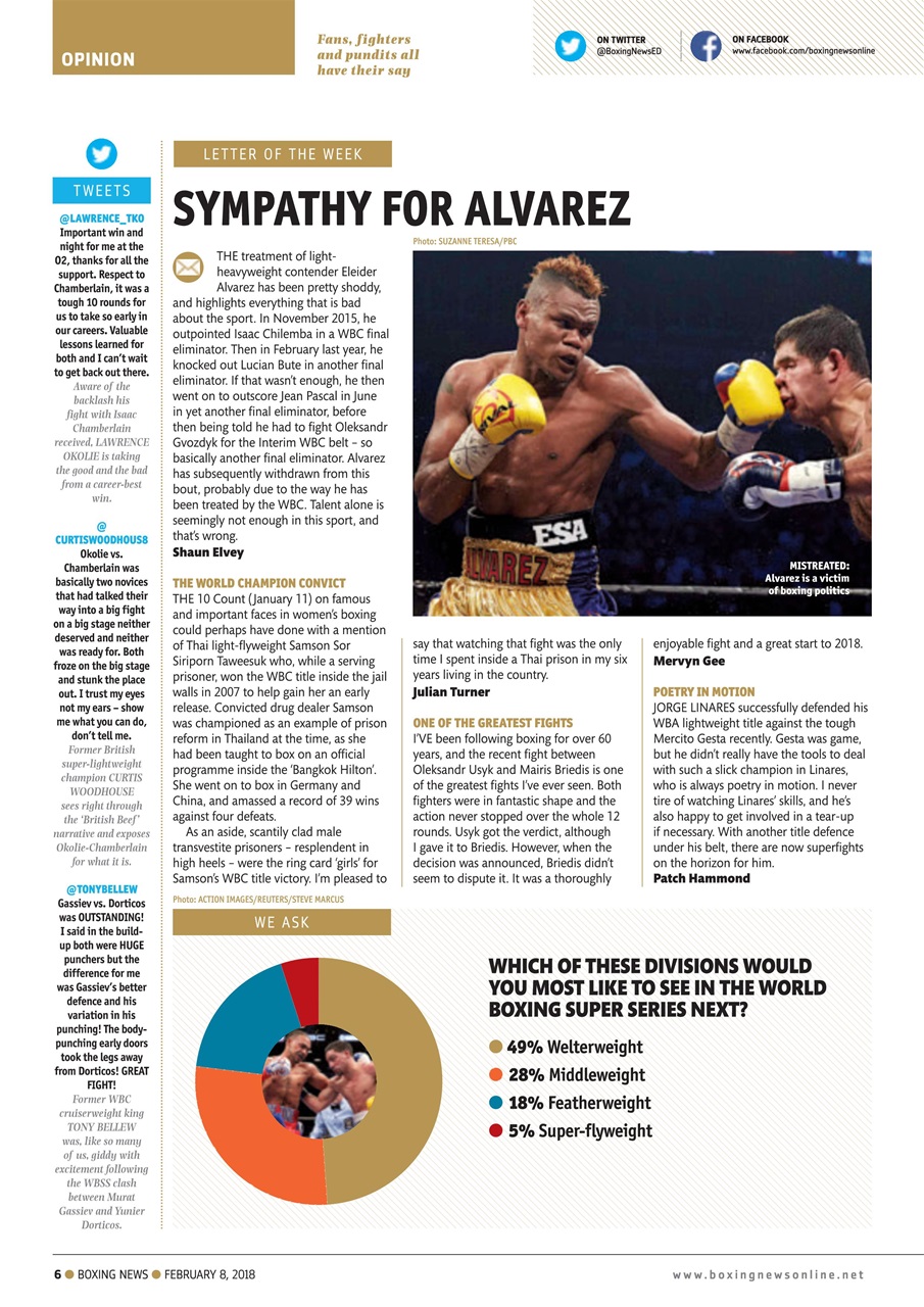 Boxing News Preview Pages