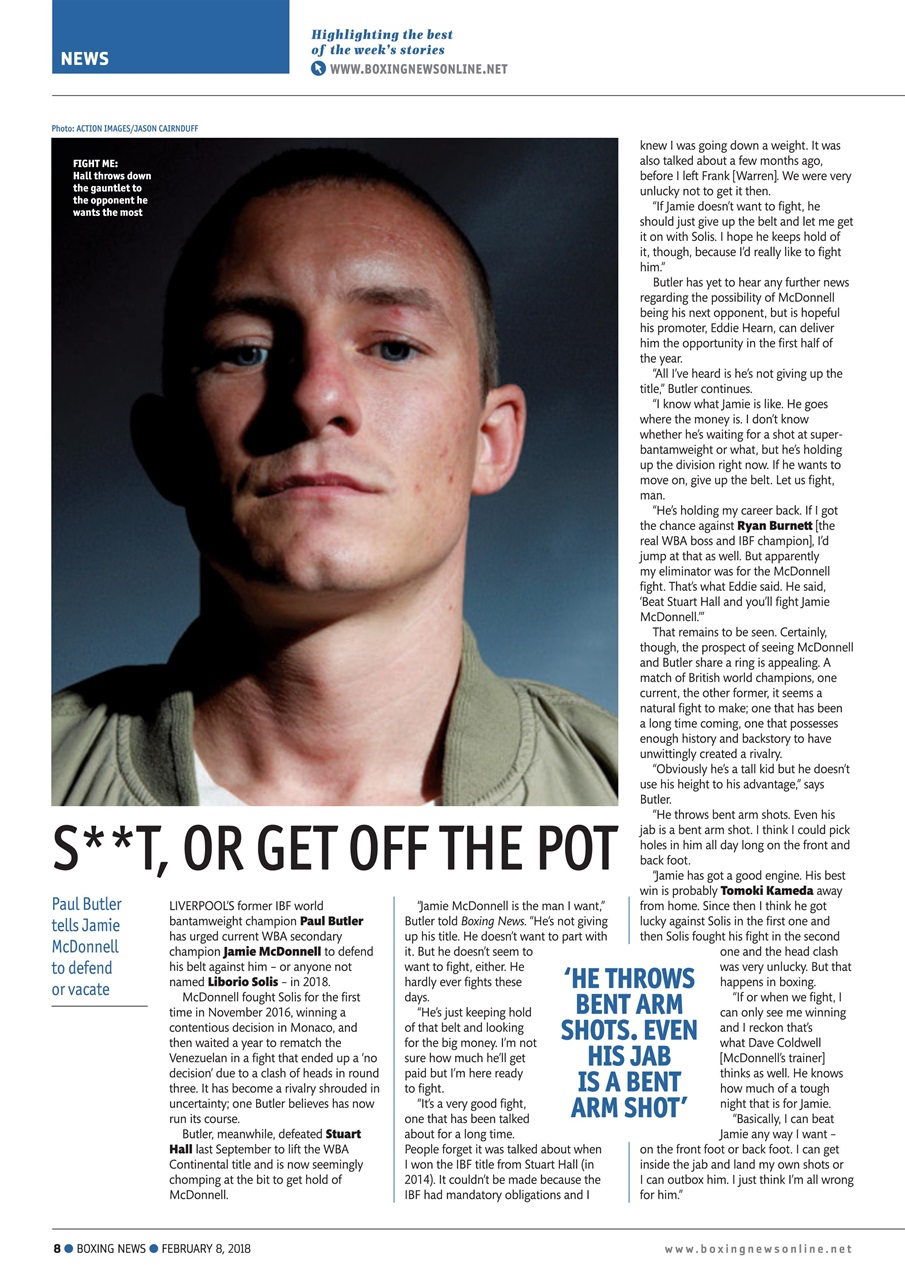 Boxing News Preview Pages