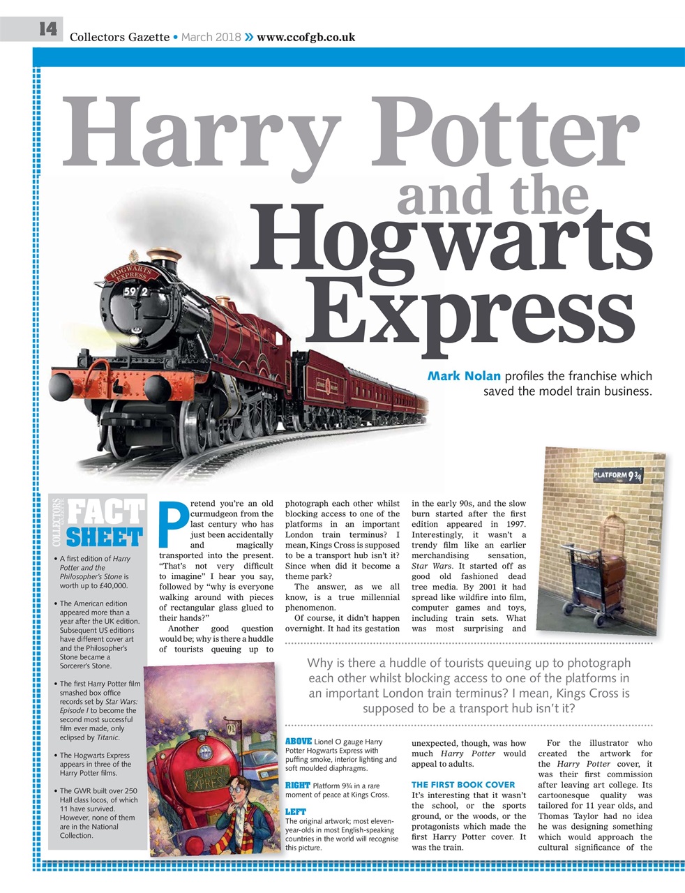Collectors Gazette Preview Pages