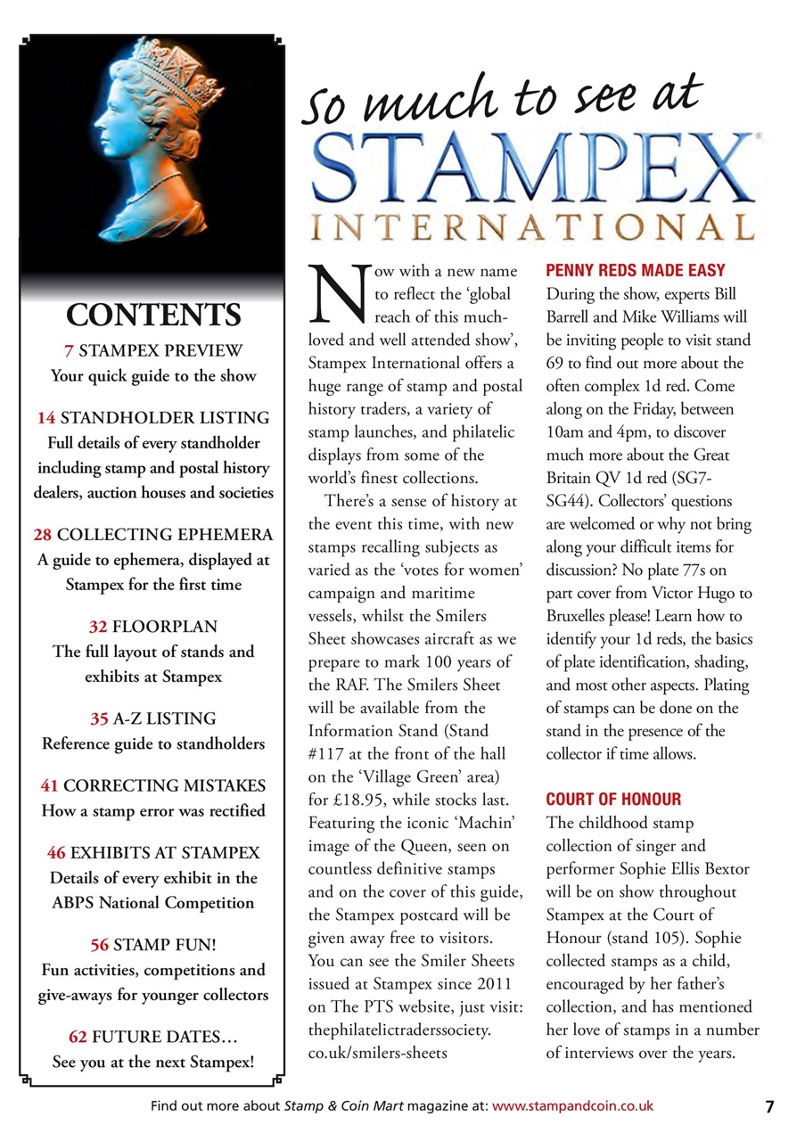 Stamp Collector Preview Pages