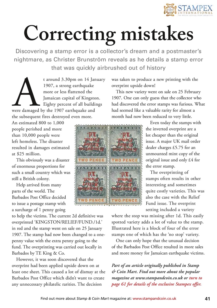 Stamp Collector Preview Pages