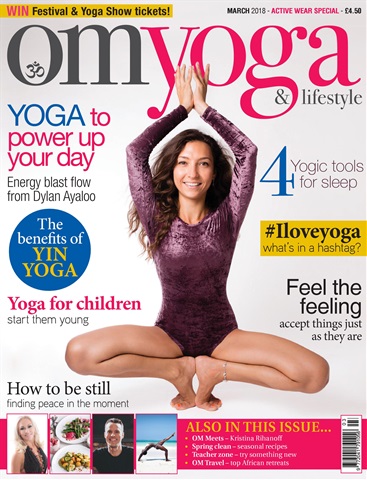 OM Yoga Magazine issue March 2018