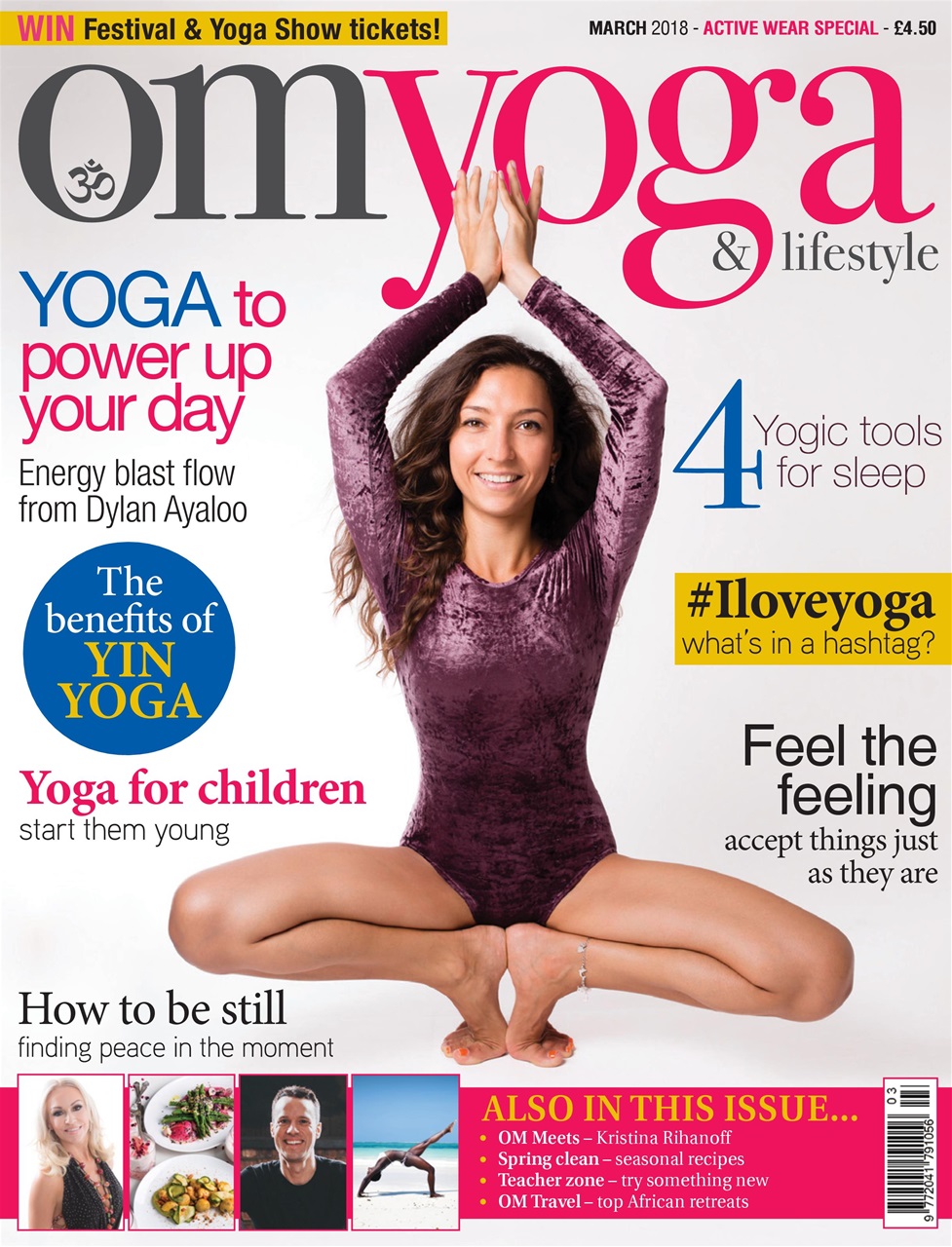 OM Yoga Magazine Preview Pages