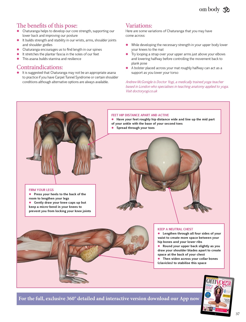 OM Yoga Magazine Preview Pages