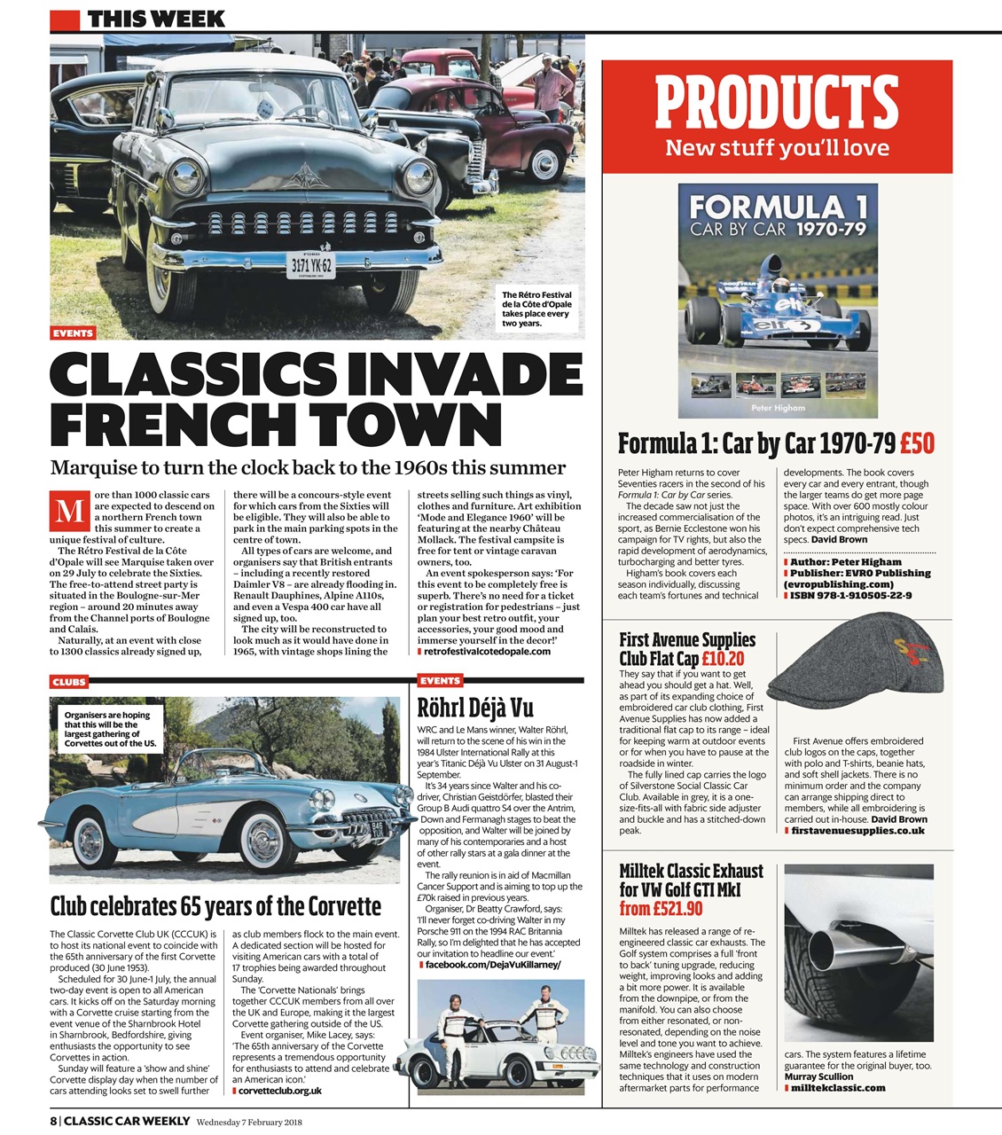 Classic Car Weekly Preview Pages
