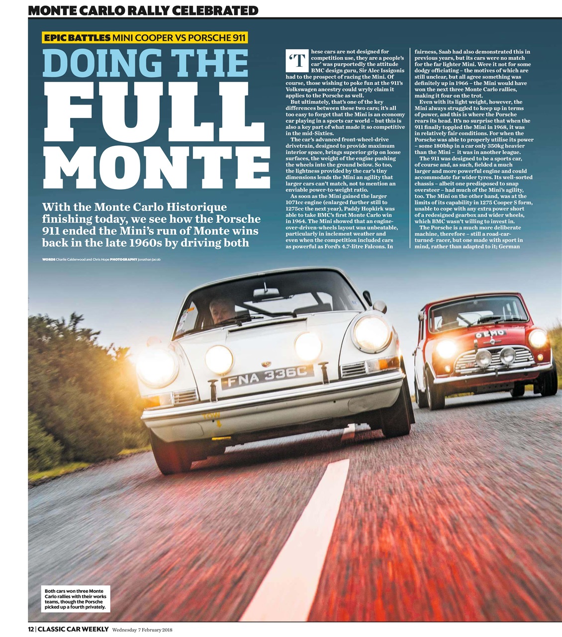 Classic Car Weekly Preview Pages