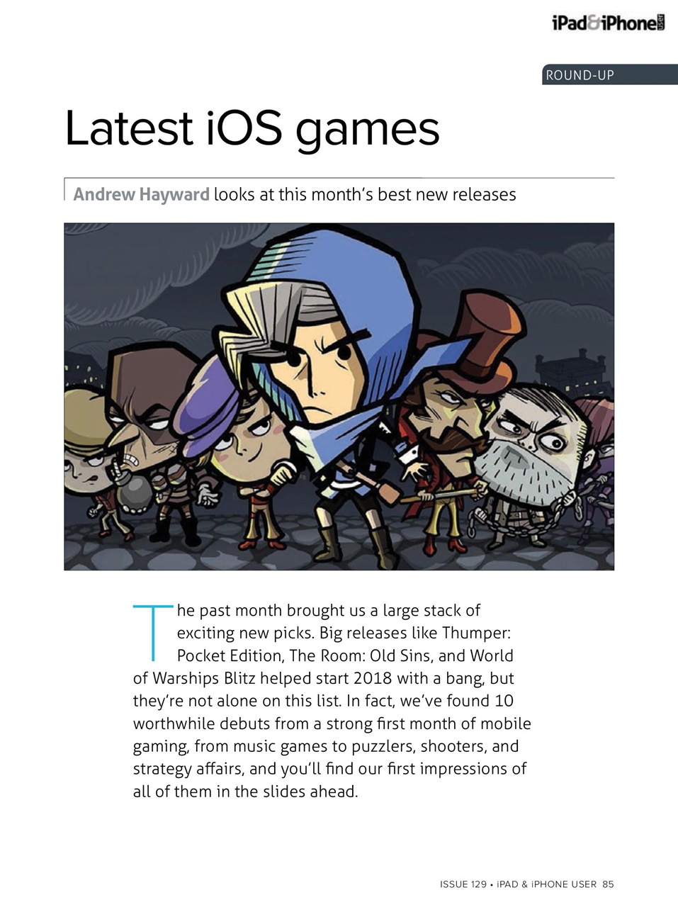 iPad and iPhone User Preview Pages