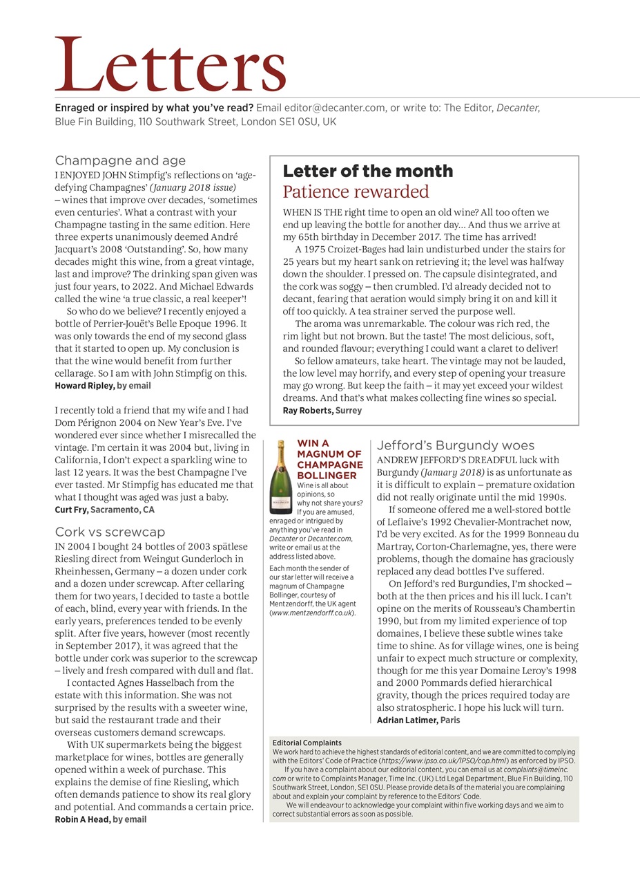 Decanter Preview Pages