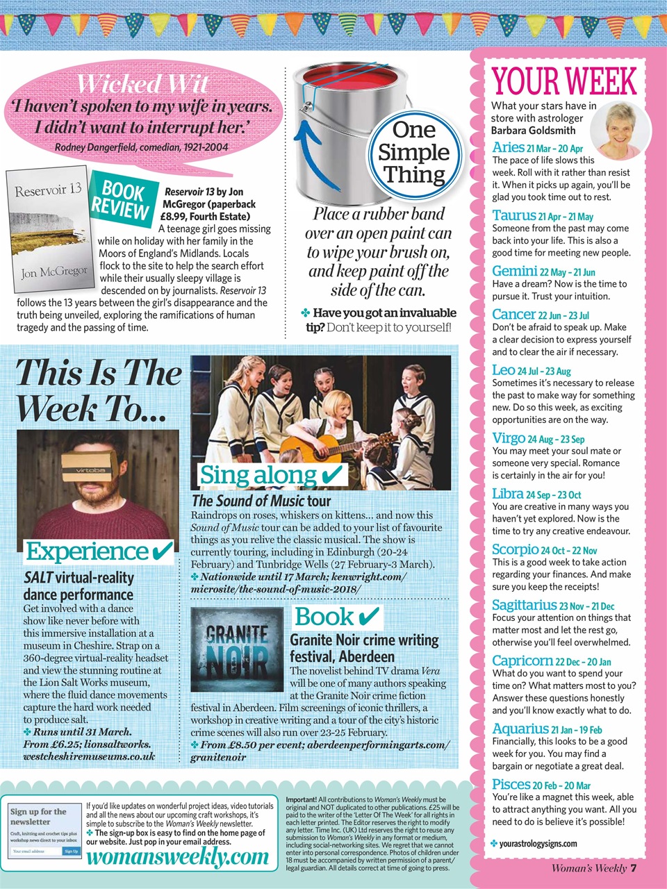 Woman's Weekly Preview Pages