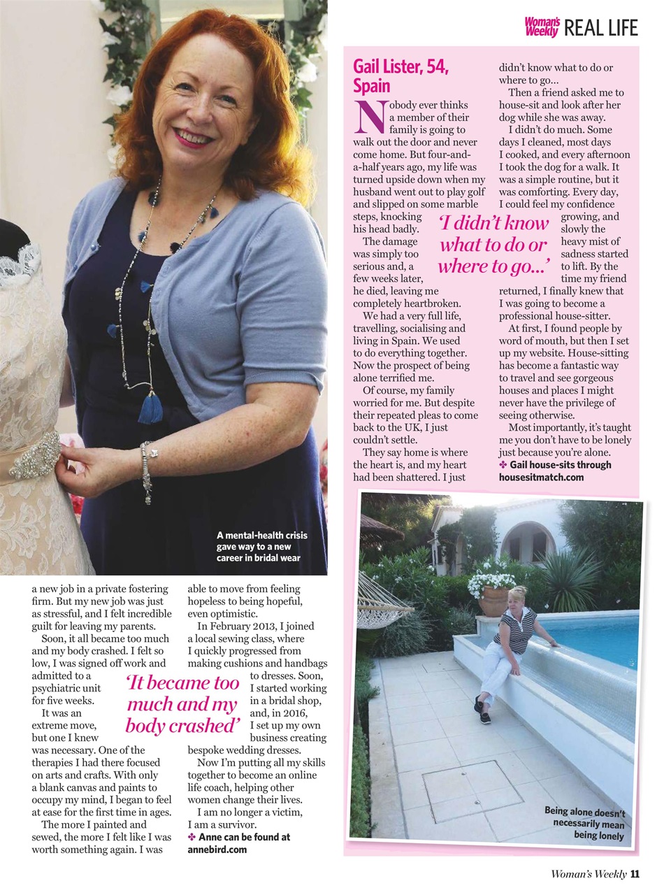 Woman's Weekly Preview Pages