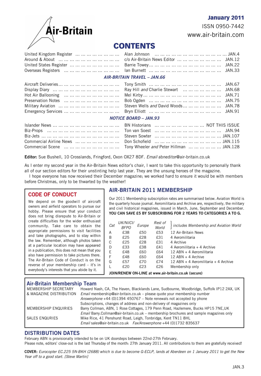 Air Britain News Preview Pages