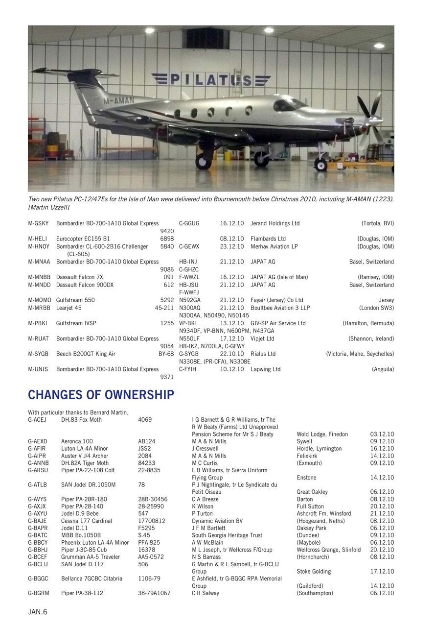 Air Britain News Preview Pages