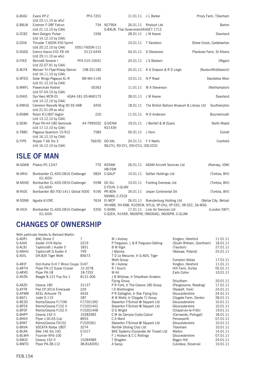 Air Britain News Preview Pages