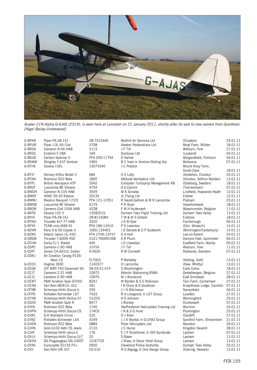 Air Britain News Preview Pages