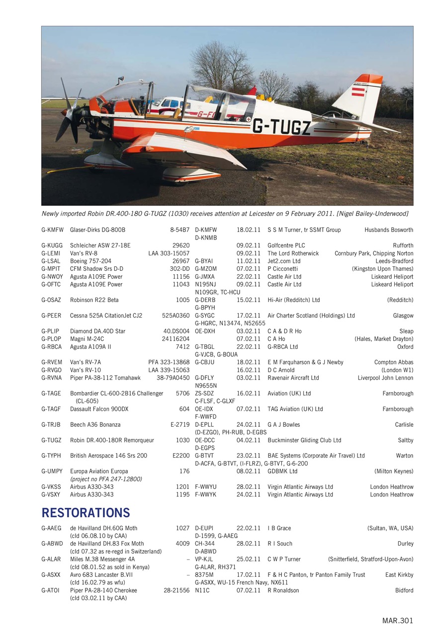 Air Britain News Preview Pages