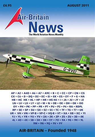 Air Britain News issue August-11