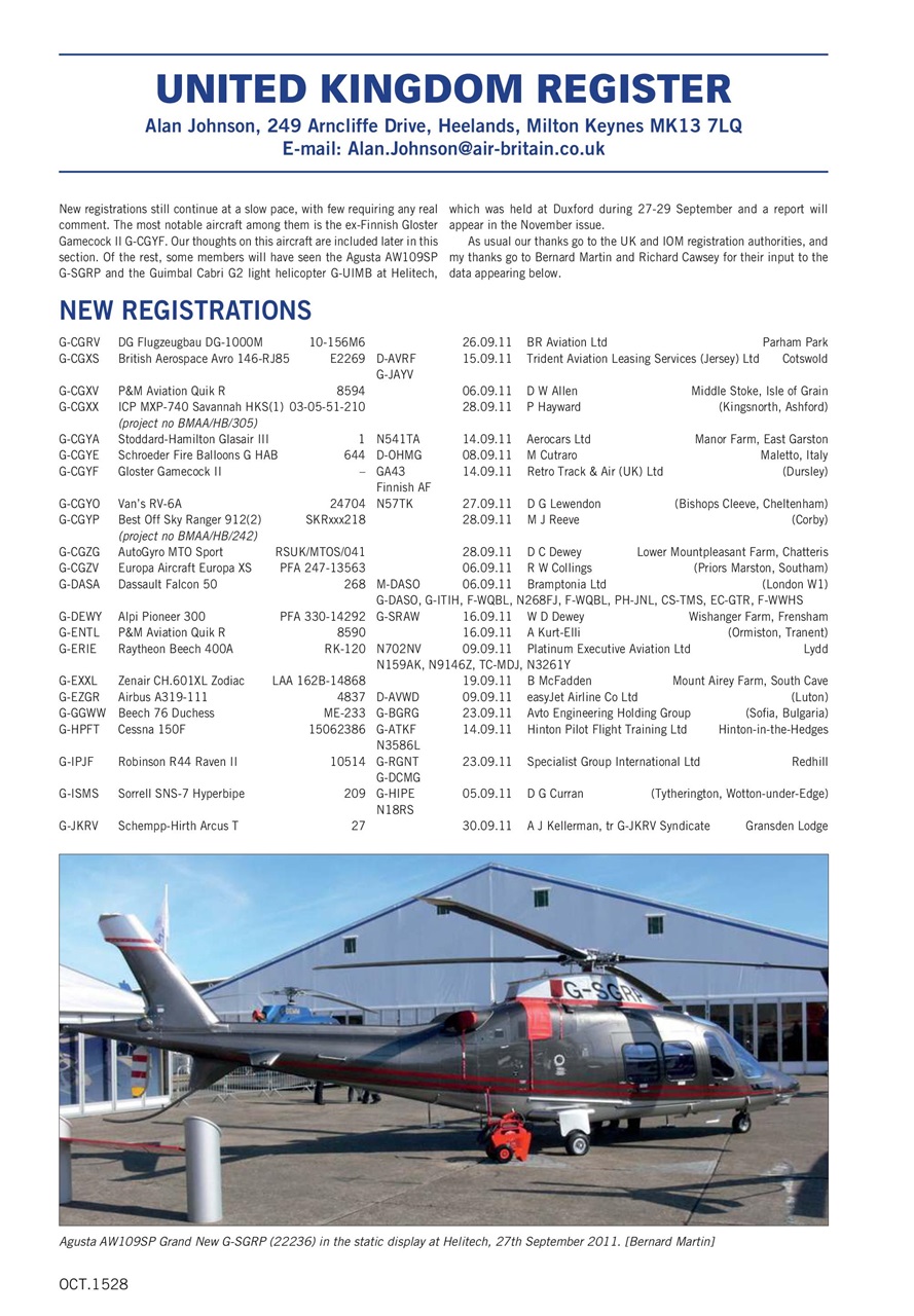 Air Britain News Preview Pages