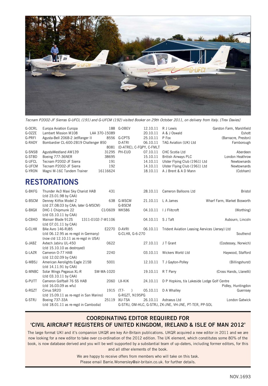 Air Britain News Preview Pages