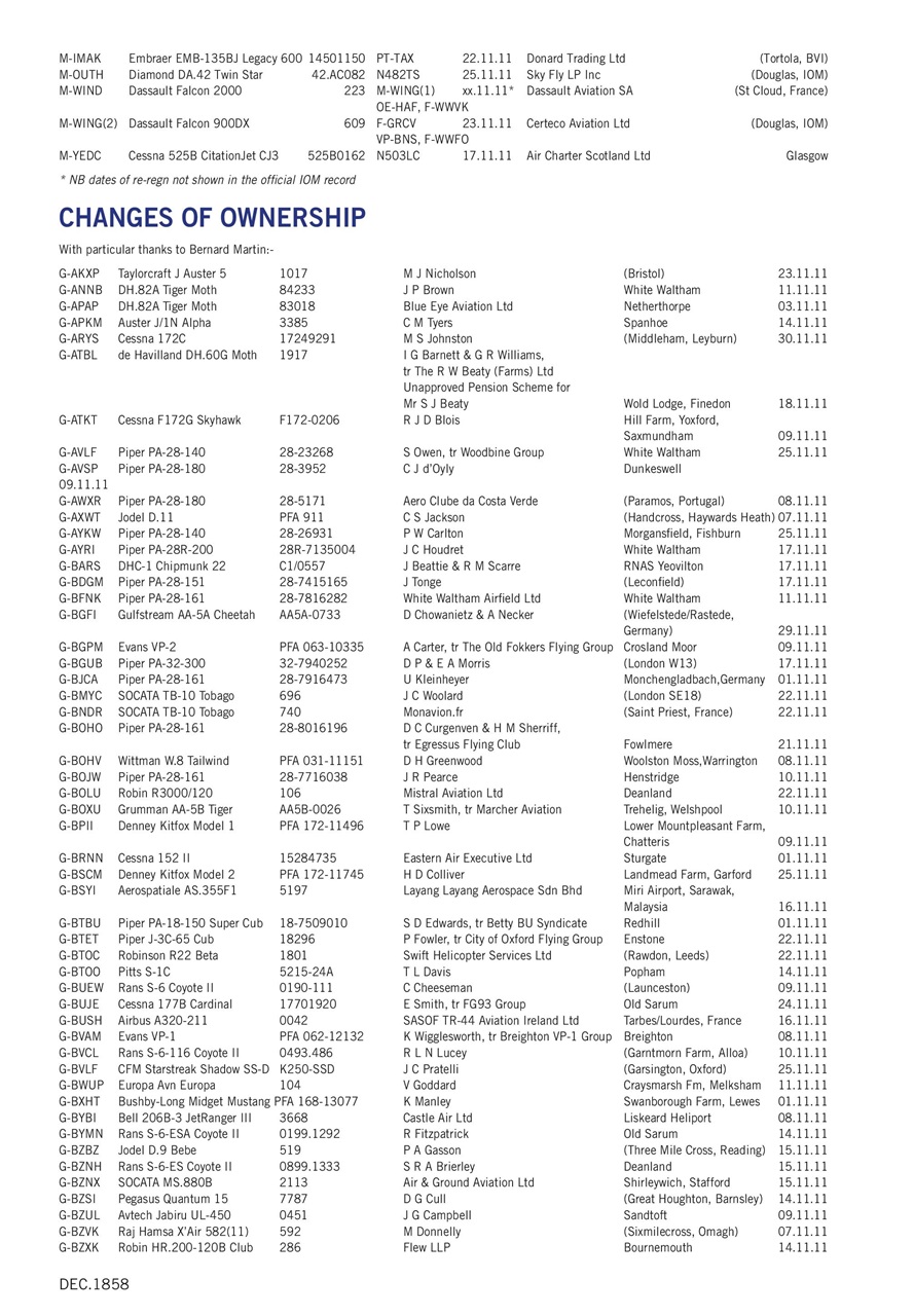 Air Britain News Preview Pages