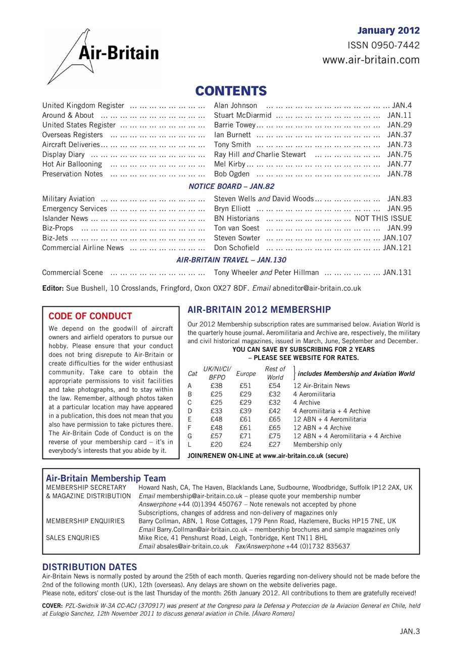 Air Britain News Preview Pages