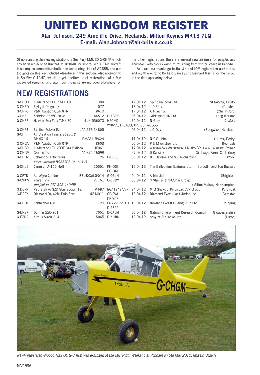 Air Britain News Preview Pages