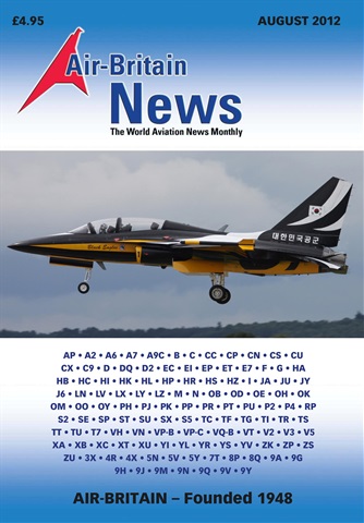 Air Britain News issue August-12