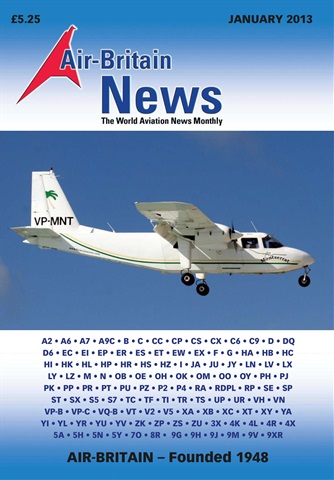 Air Britain News issue January-13
