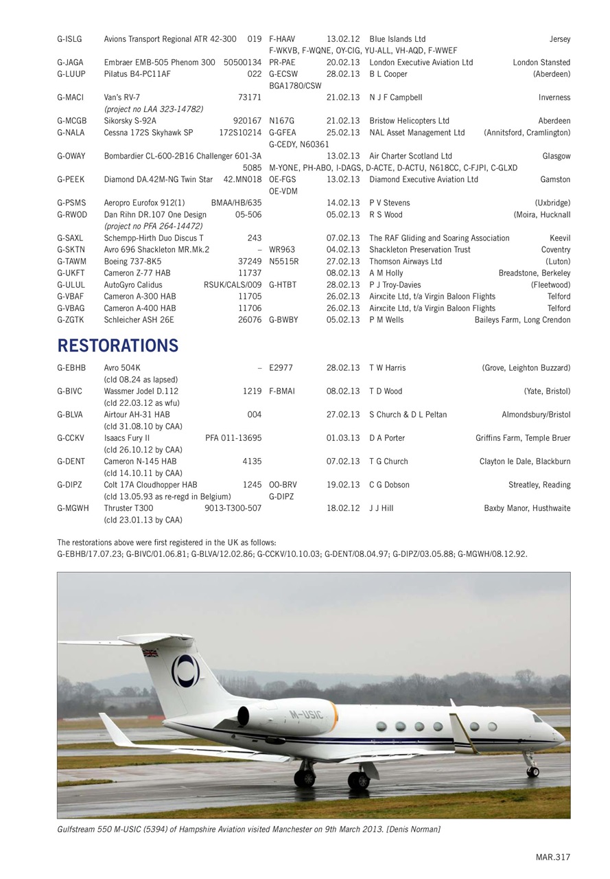 Air Britain News Preview Pages