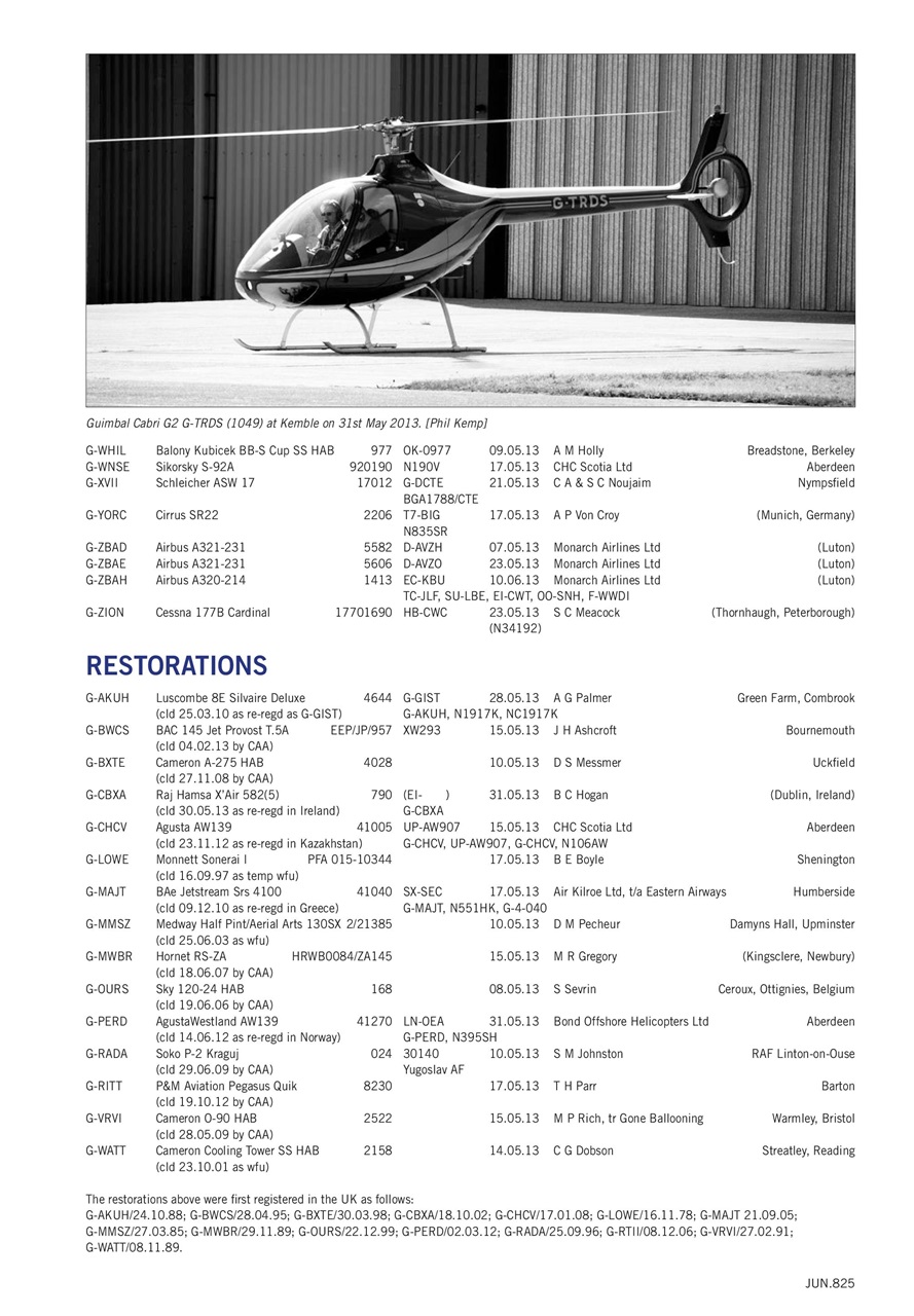 Air Britain News Preview Pages
