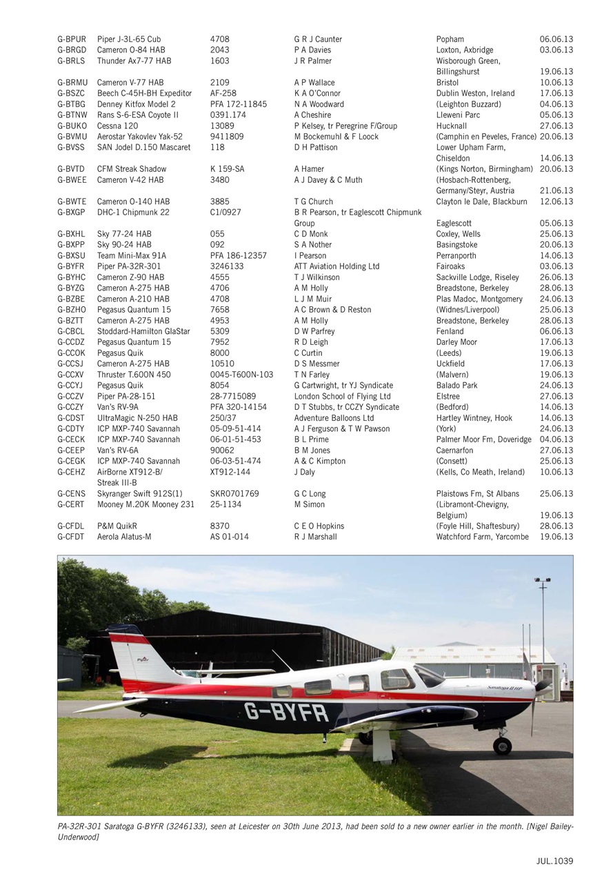 Air Britain News Preview Pages