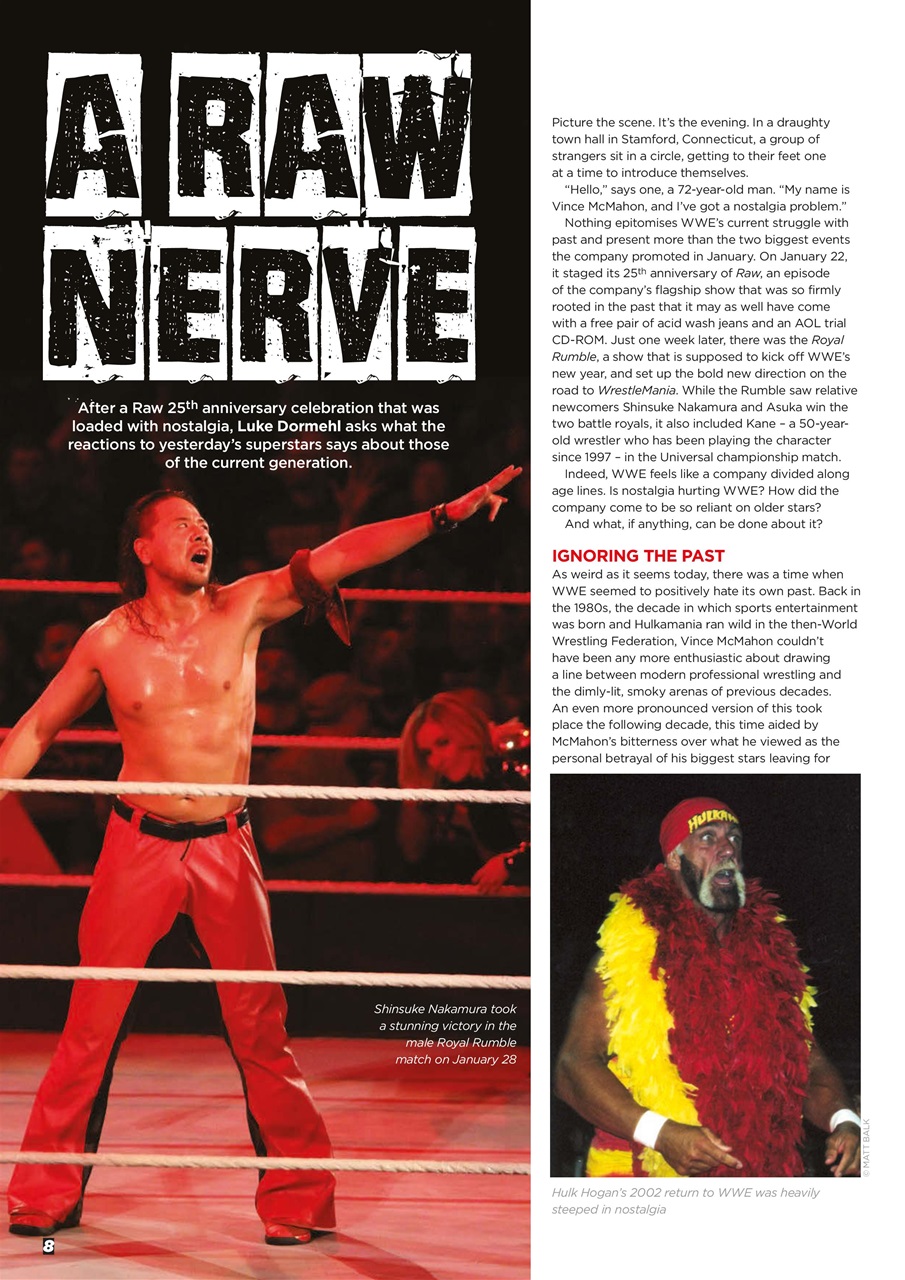 Wrestletalk Magazine Preview Pages