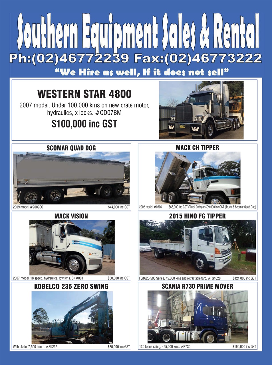 JUST TRUCKS Preview Pages