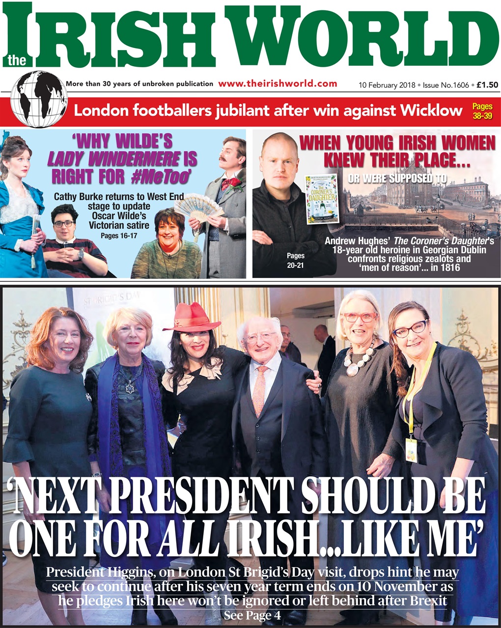 Irish World Preview Pages