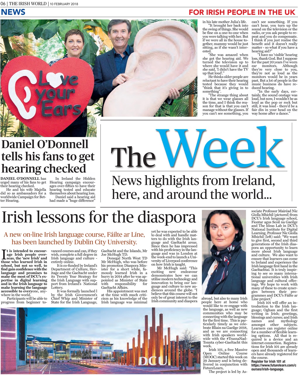 Irish World Preview Pages