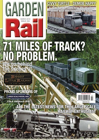 Garden Rail issue March 2018