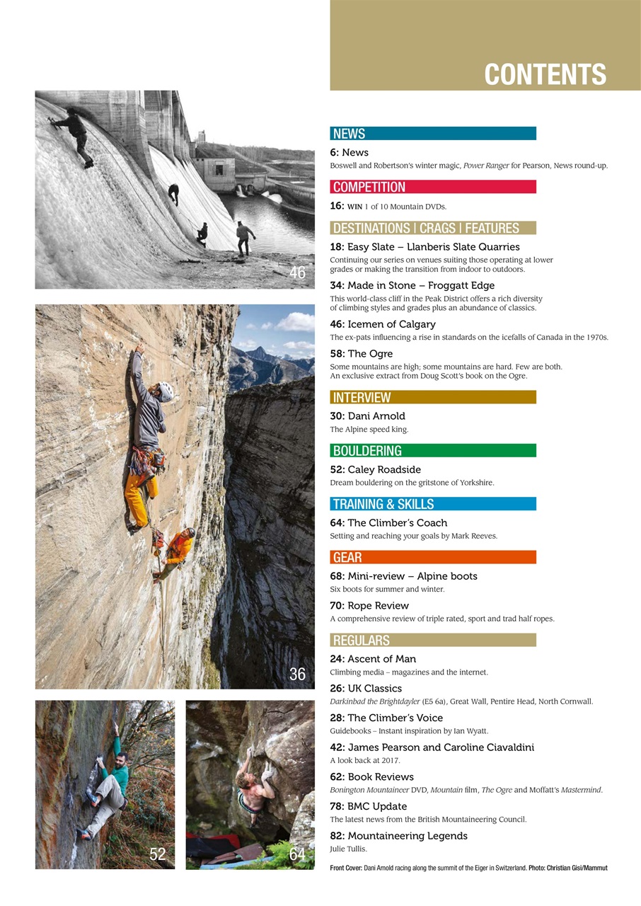 Climber Preview Pages
