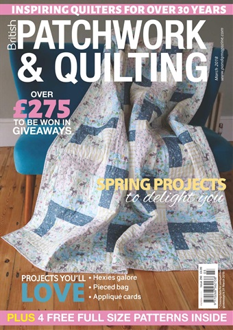 Patchwork and Quilting issue Mar-18