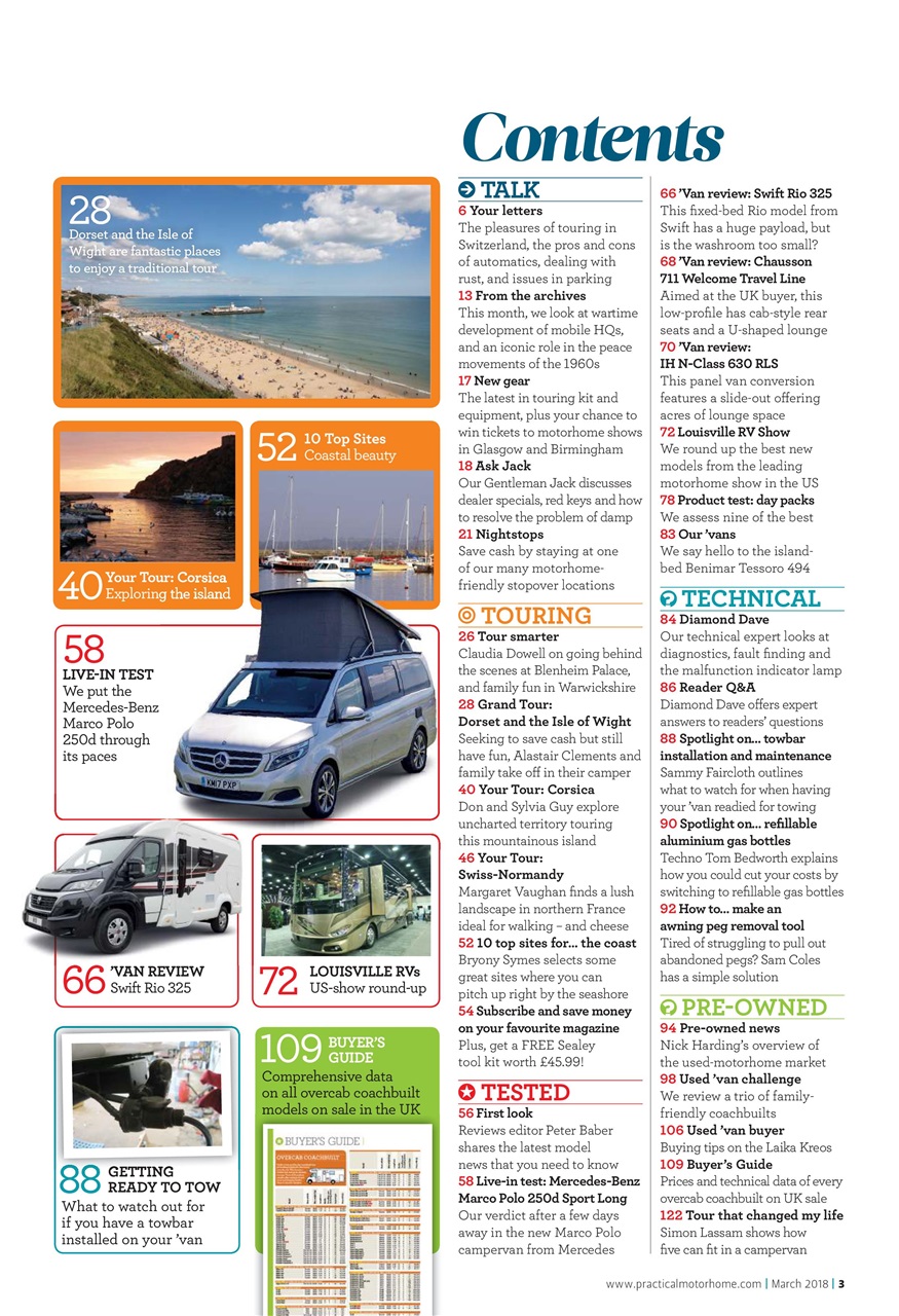 Practical Motorhome Preview Pages