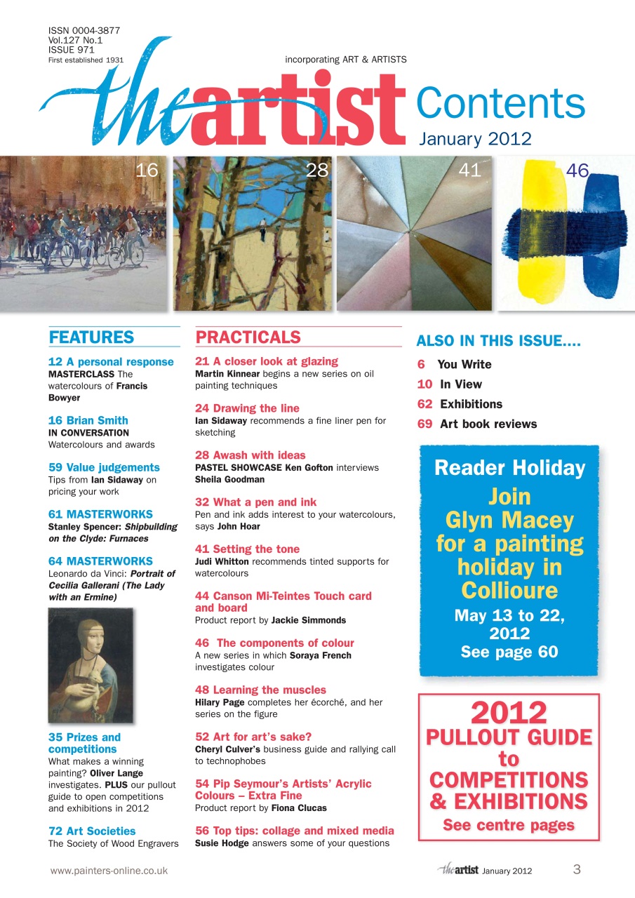 The Artist Preview Pages