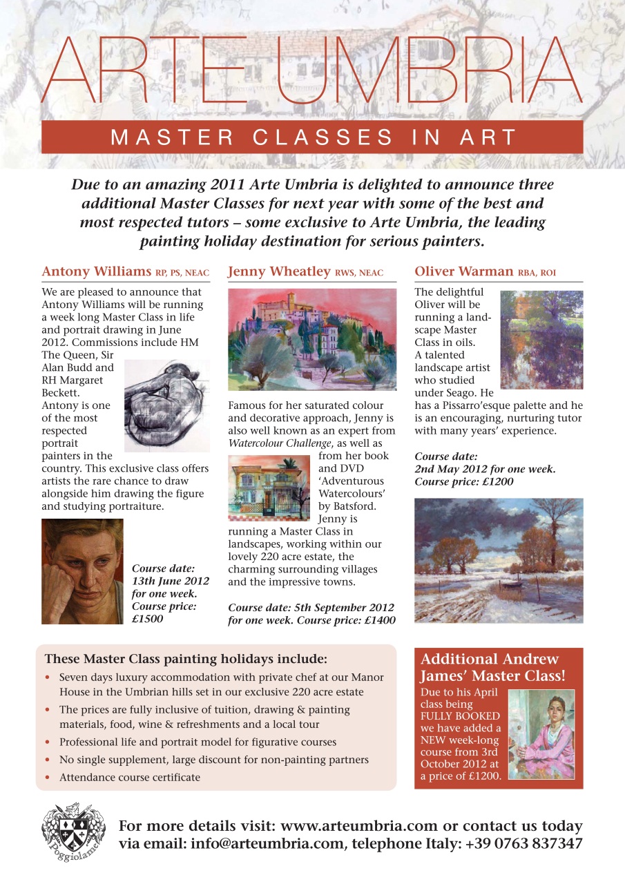 The Artist Preview Pages