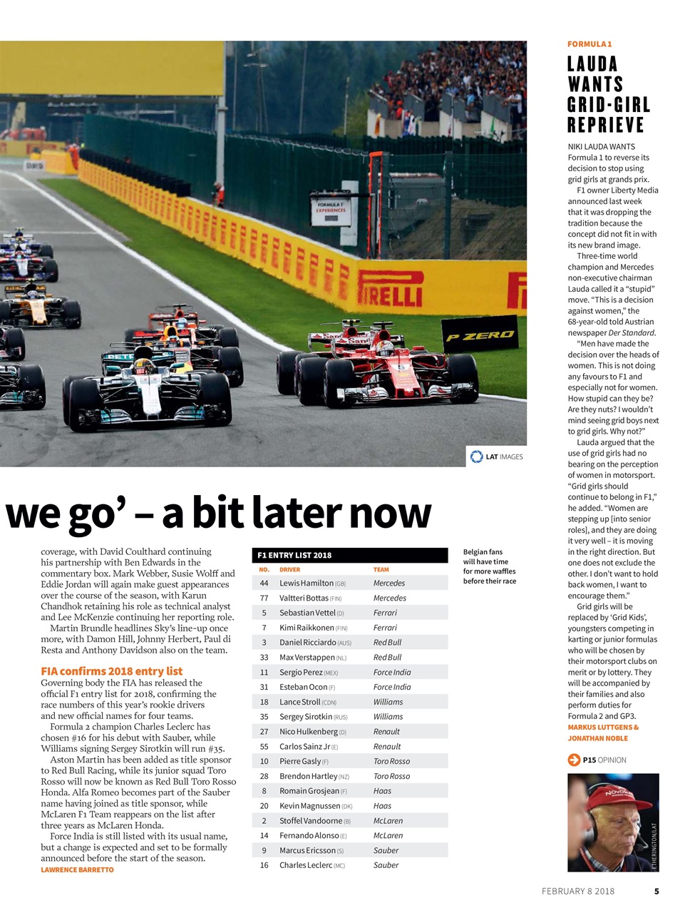 Autosport Preview Pages
