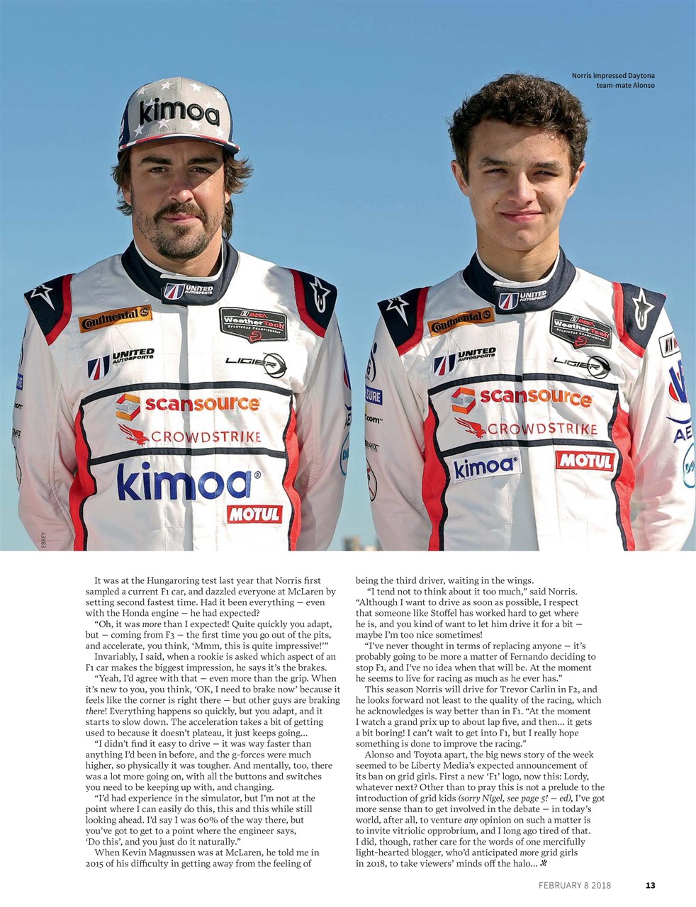 Autosport Preview Pages