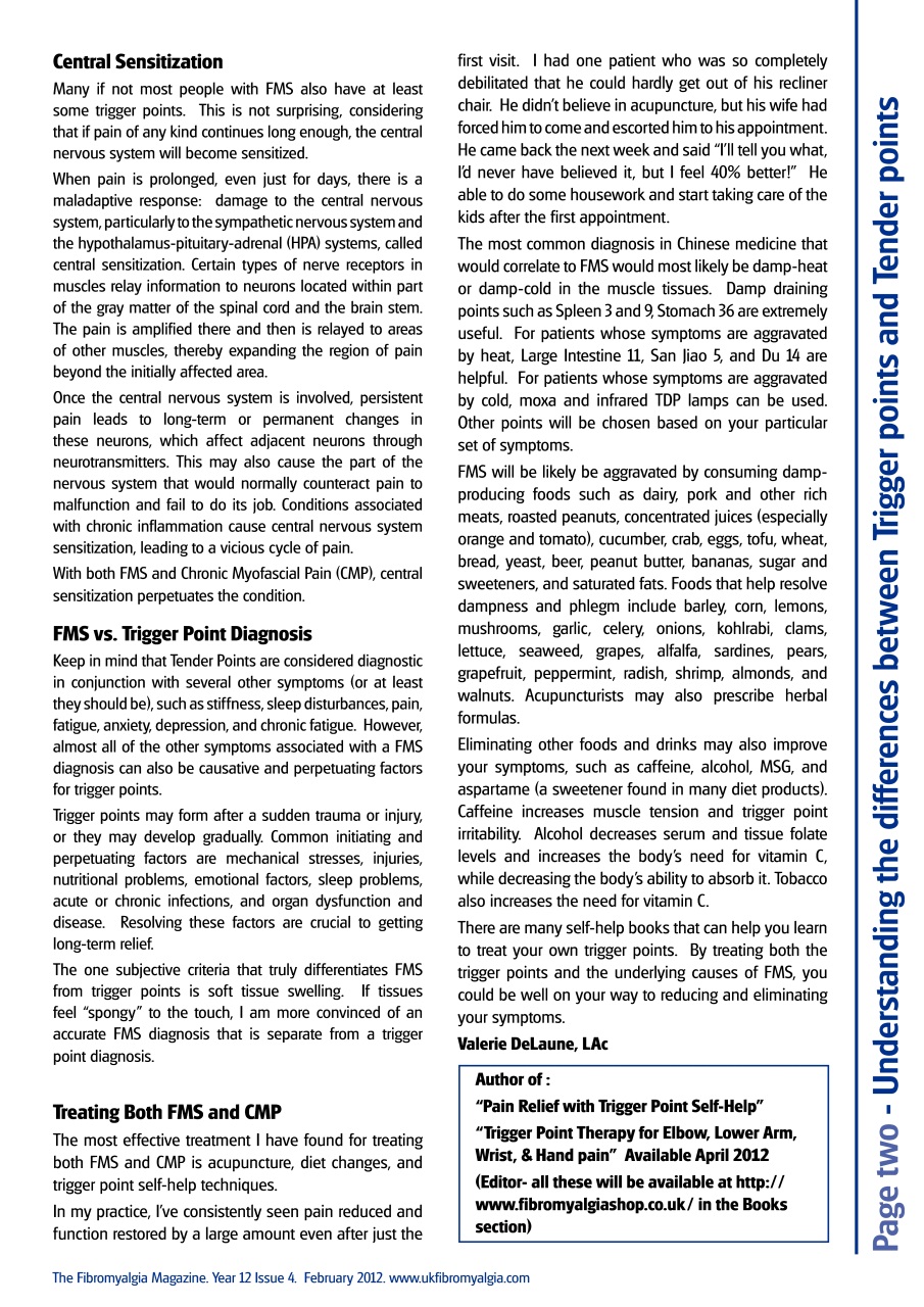 Fibromyalgia Magazine Preview Pages