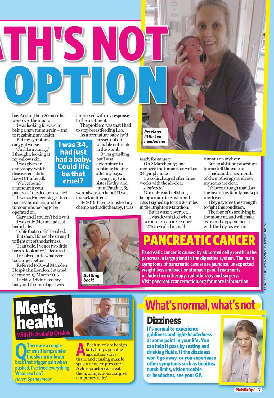 Pick Me Up Preview Pages